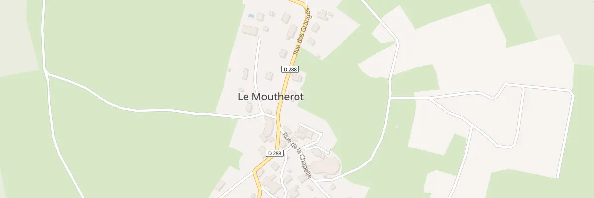 Plan du 14 Rue des Granges au Moutherot