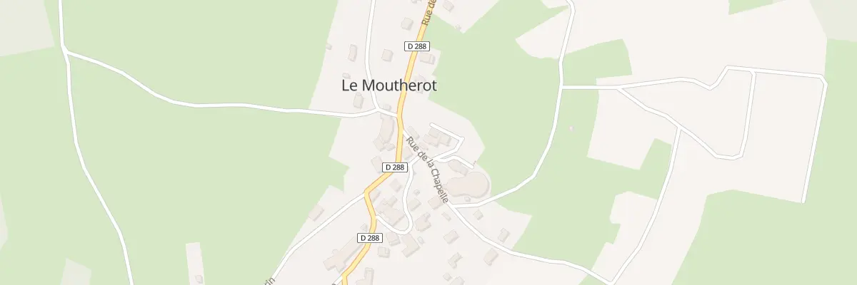 Plan du 2 Rue de la Chapelle au Moutherot