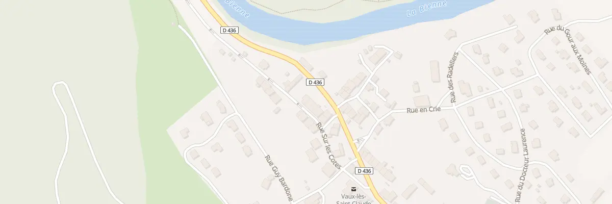 Plan du 151 Rue sur les Côtes à Vaux-lès-Saint-Claude
