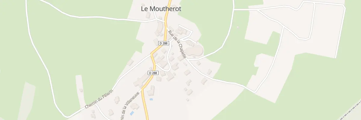 Plan du 1 Rue de la Chapelle au Moutherot