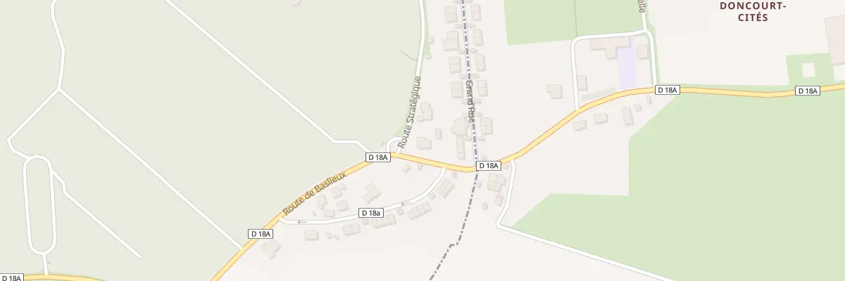 Plan du 5 Rte de Baslieux à Doncourt-lès-Longuyon