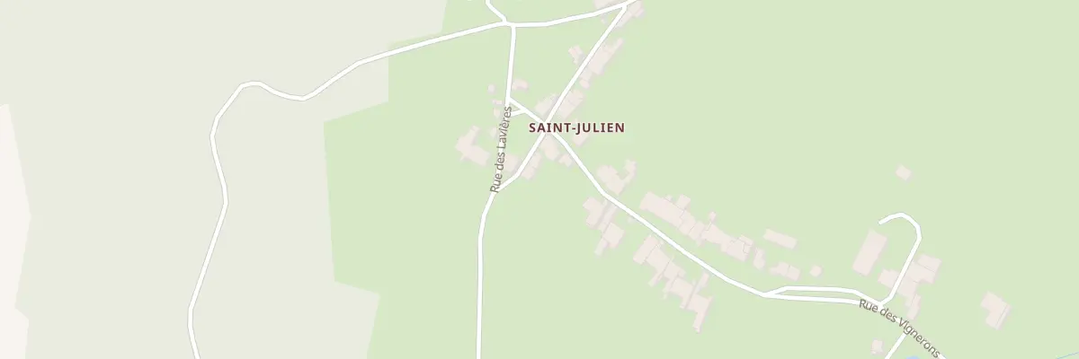 Plan du 2 Rue des Vignerons à La Roche-Morey