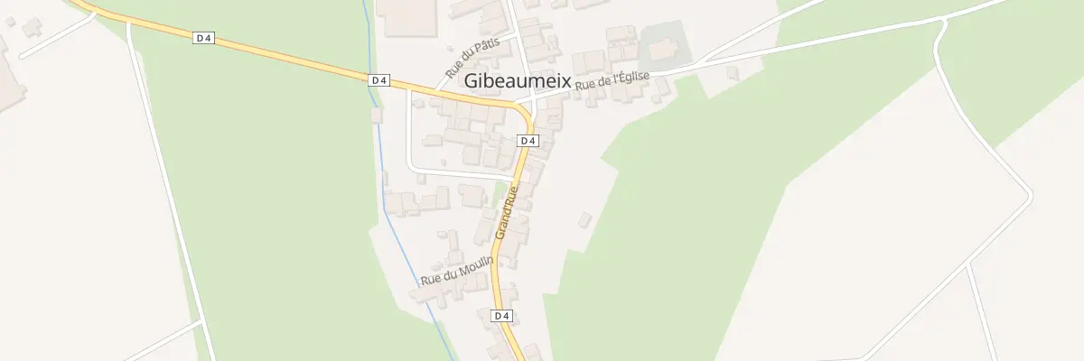 Plan du 16 Gr Grand Rue à Gibeaumeix