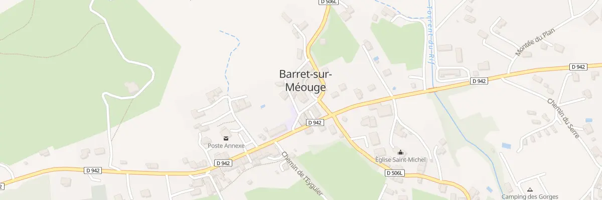 Plan du 5039 Le Village à Barret-sur-Méouge
