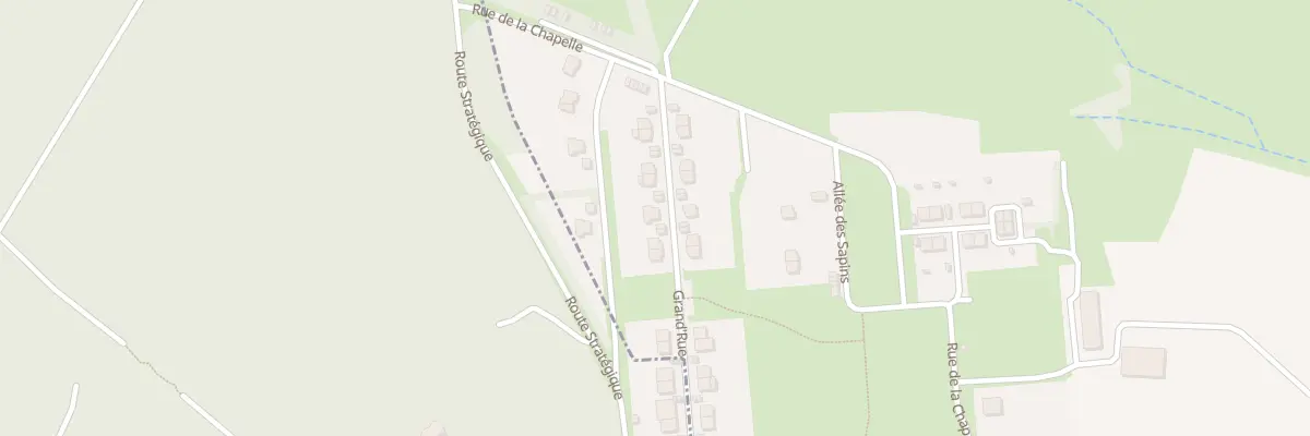 Plan du 41 Gr Grand Rue à Baslieux