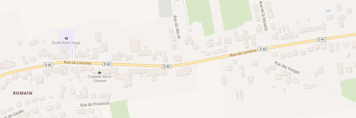 Plan du 69 Rue de Lorraine à Cosnes-et-Romain