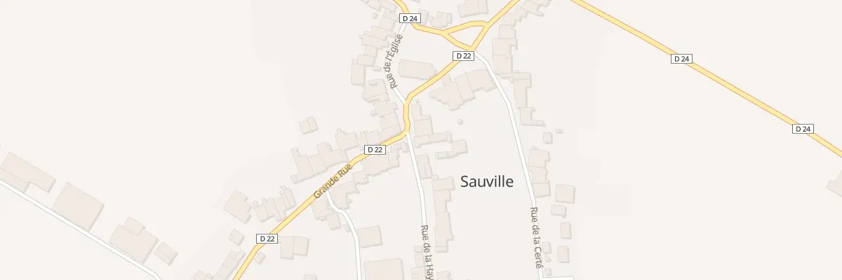 Plan du 1 Rue de la Haye à Sauville