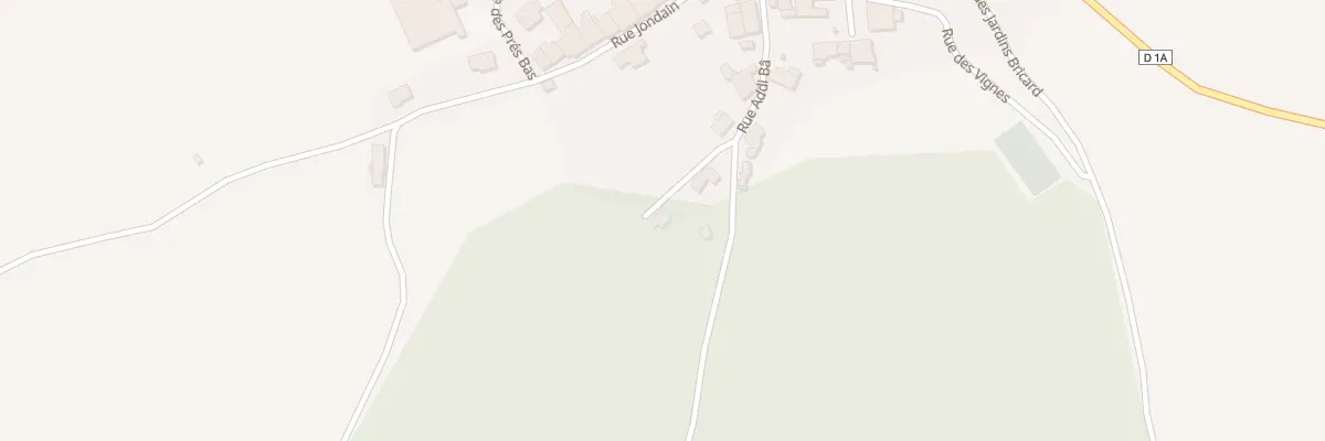 Plan du 8 Rue du Bois à Villotte