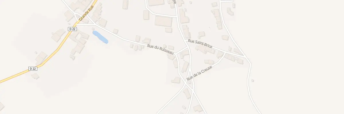 Plan du 4 Rue du Ruisseau à Sauville