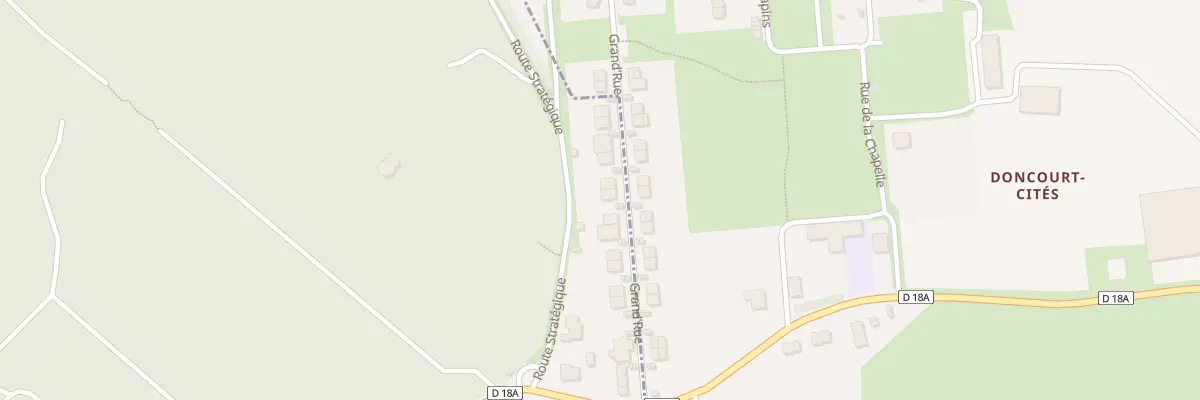 Plan du 21 Gr Grand Rue à Doncourt-lès-Longuyon