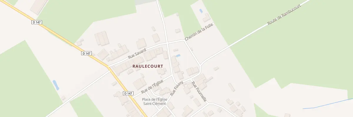 Plan du 8 Rue de l’Eglise à Broussey-Raulecourt