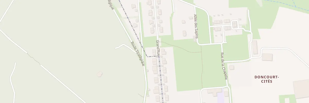 Plan du 35 Gr Grand Rue à Baslieux