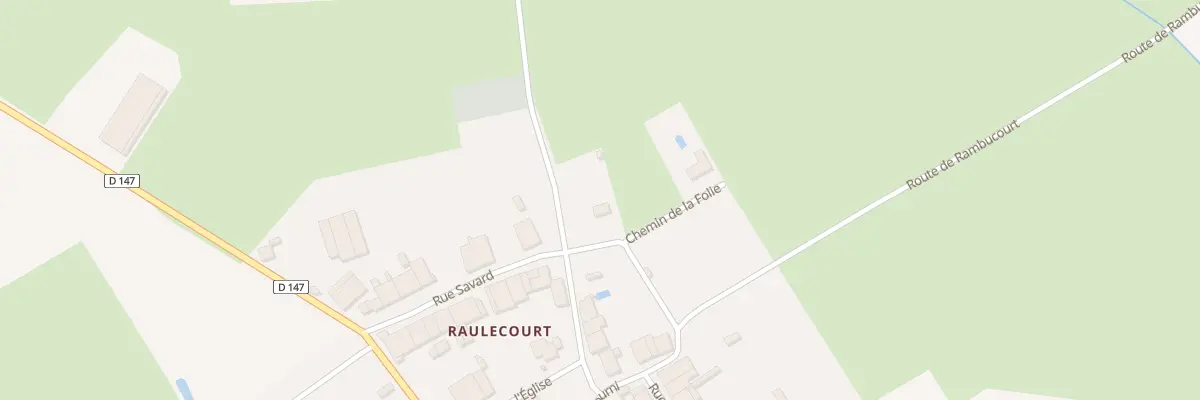 Plan du 1 Rue du Lavoir à Broussey-Raulecourt