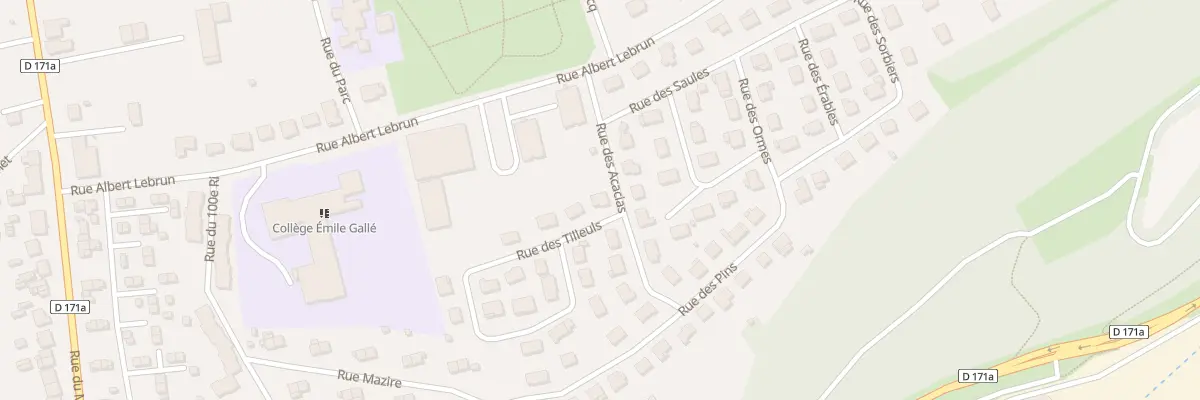 Plan du 2 Rue des Tilleuls à Lexy