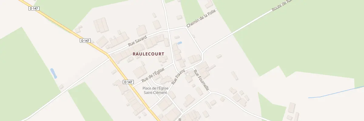 Plan du 3 Rue Fourni à Broussey-Raulecourt