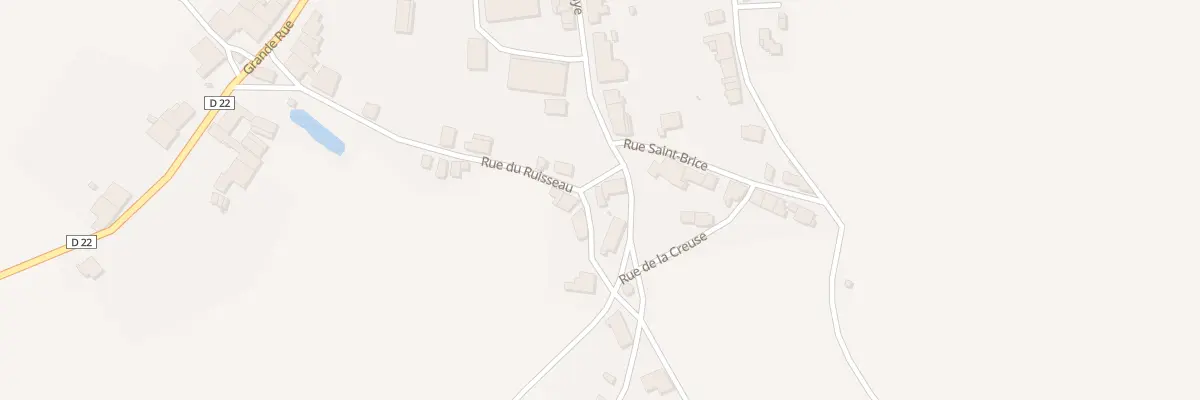 Plan du 11 Rue du Ruisseau à Sauville