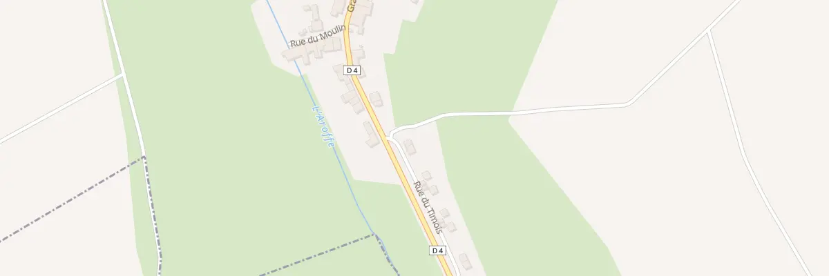 Plan du 16 Rue du Timois à Gibeaumeix
