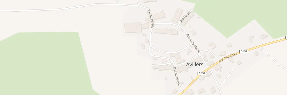 Plan du 3 Rue du Pâquis à Avillers