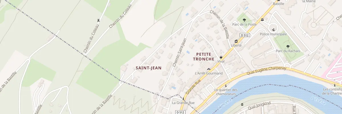 Plan du 32 Che Saint Jean à La Tronche