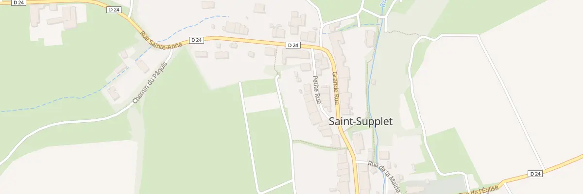 Plan du 6 Ptr Petite Rue à Saint-Supplet