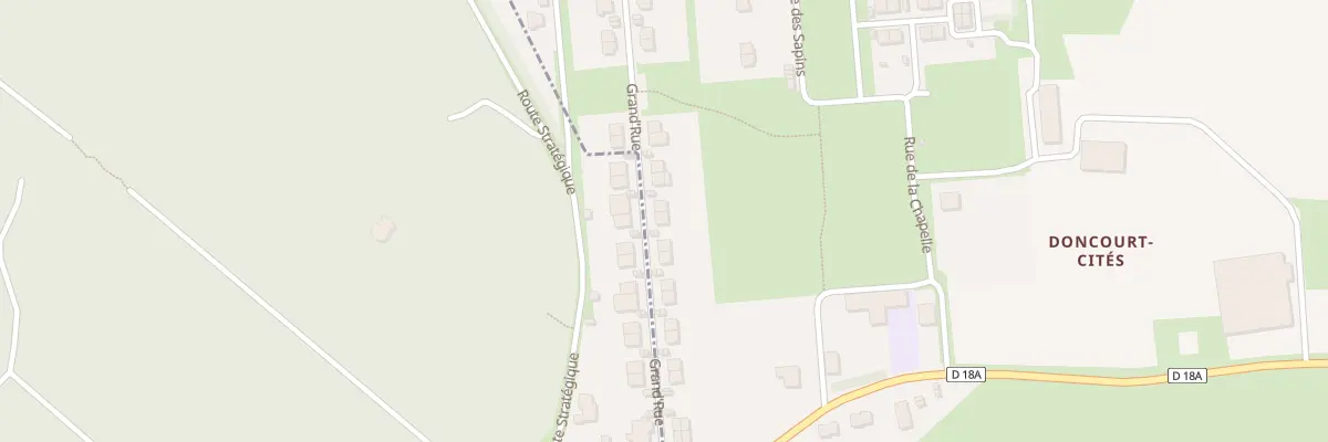 Plan du 26 Gr Grand Rue à Baslieux