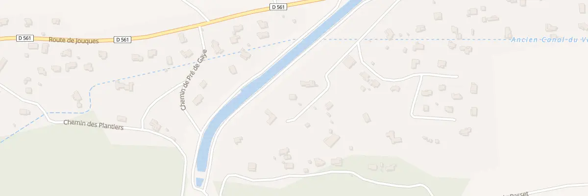 Plan du 1555B Rte de Jouques à Rians