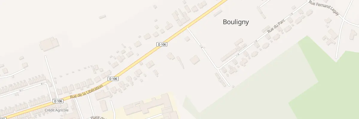 Plan du 33 Rue de la Libération à Bouligny