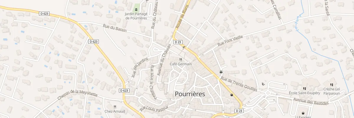 Plan du 5484 Gpl Grand Place à Pourrières