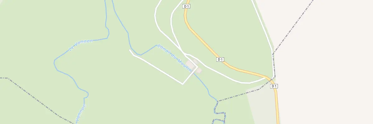 Plan du 2 Rue du Moulin à Membrey