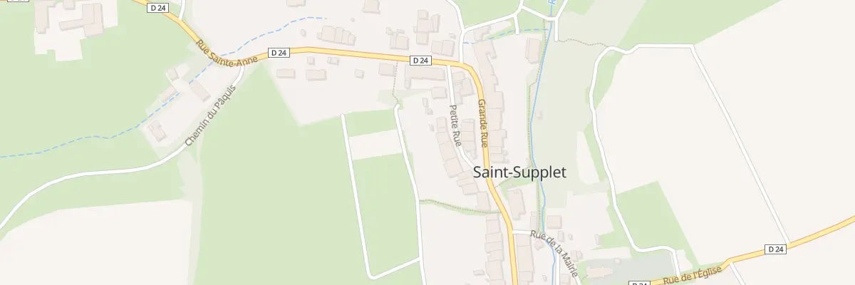 Plan du 8 Ptr Petite Rue à Saint-Supplet