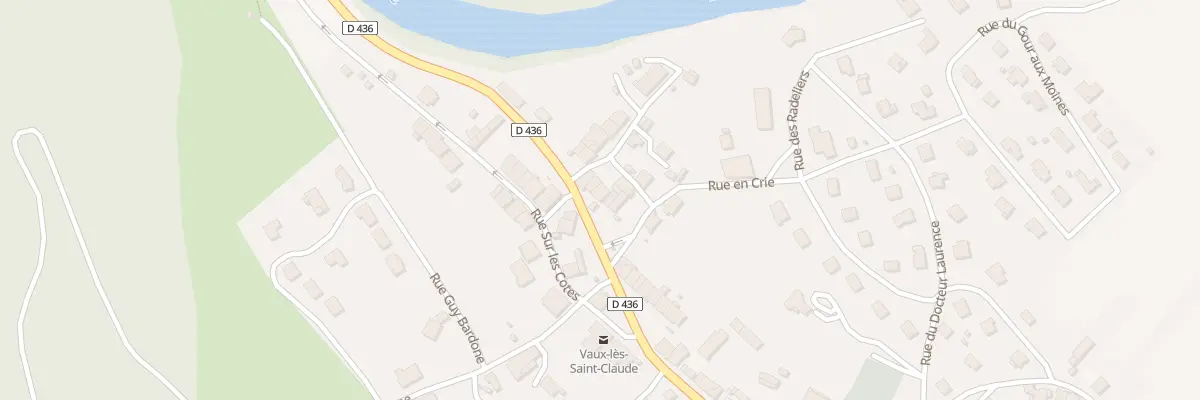 Plan du 303 Rte de la Vallée à Vaux-lès-Saint-Claude