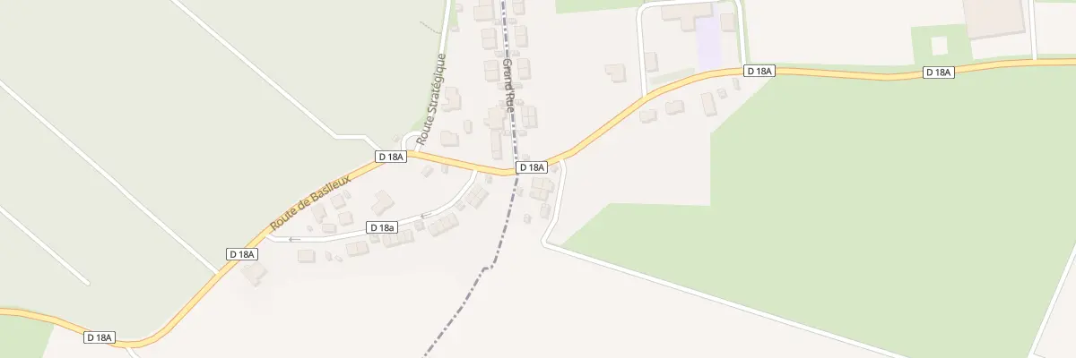 Plan du 3 Che de la Foriere à Baslieux