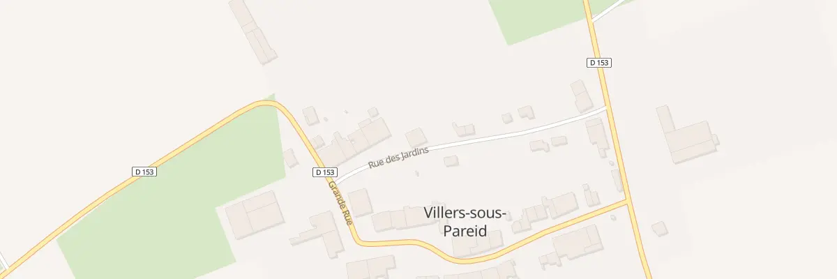 Plan du 9 Rue des Jardins à Villers-sous-Pareid