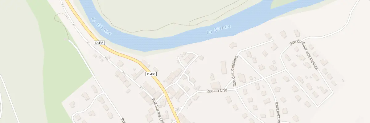 Plan du 137 Rue de la Bienne à Vaux-lès-Saint-Claude