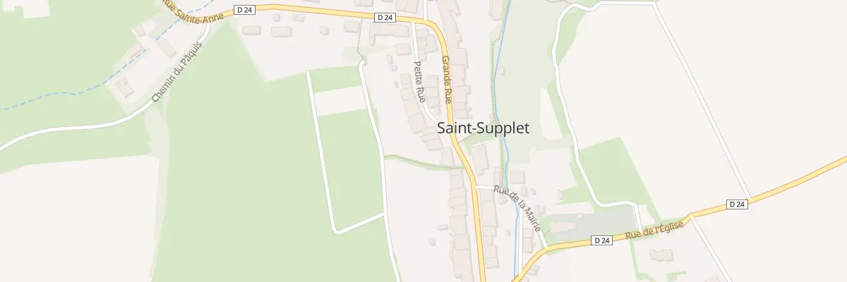 Plan du 18 Gr Grande Rue à Saint-Supplet