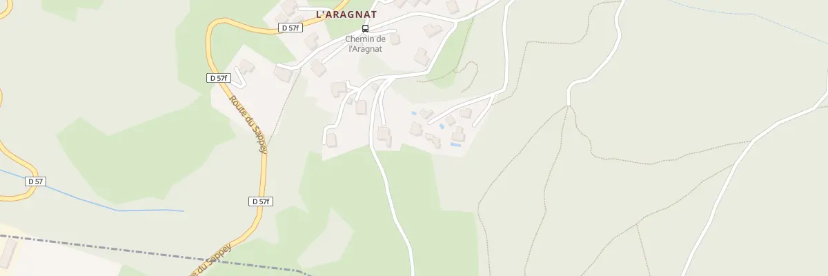 Plan du 172 Che du Haut de l’Aragnat à Quaix-en-Chartreuse