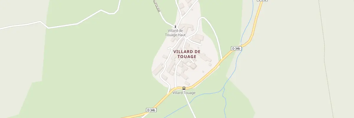 Plan du 5130 Le Villard de Touage à Saint-Jean-d’Hérans