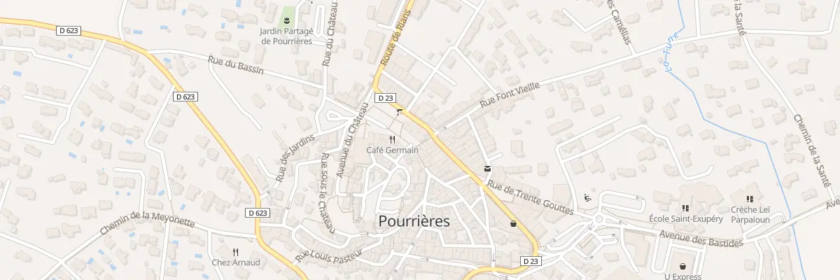 Plan du 2 Gpl Grand Place à Pourrières