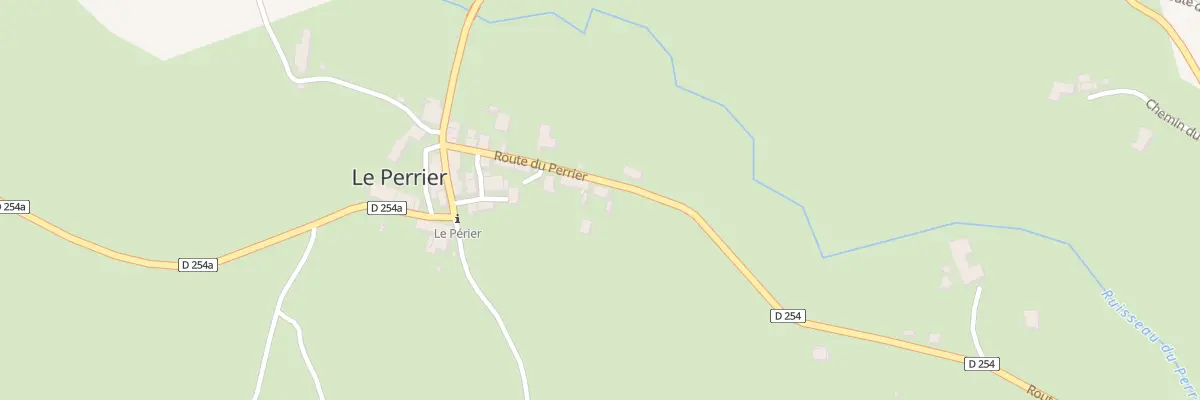 Plan du 142 Rte du Perrier à Saint-Baudille-et-Pipet