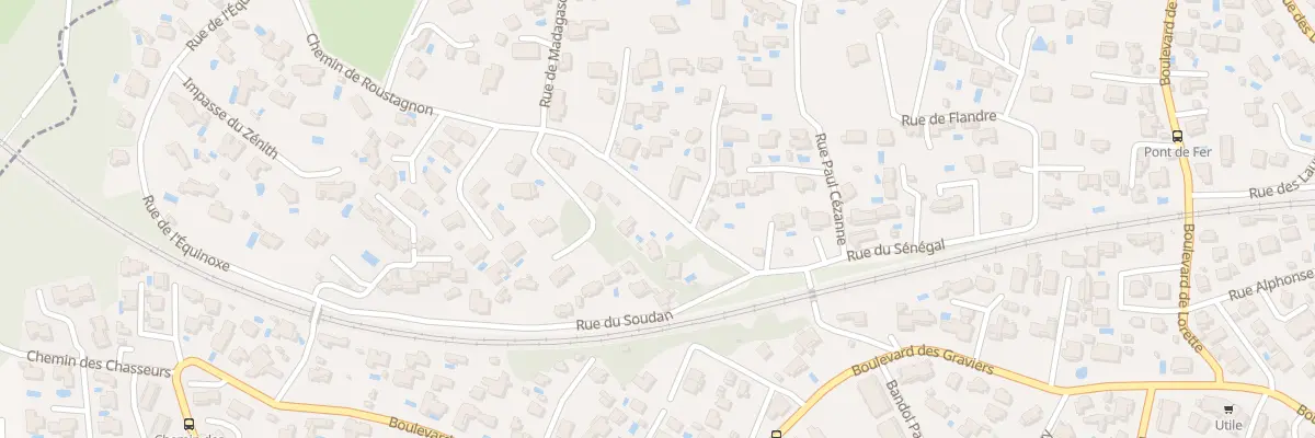 Plan du 85 Rue de Madagascar à Bandol