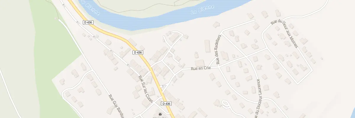 Plan du 102 Rue de la Bienne à Vaux-lès-Saint-Claude