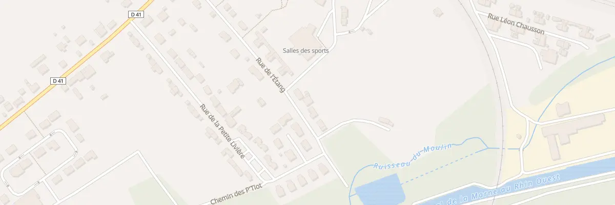 Plan du 23 Rue de l’Etang à Pagny-sur-Meuse