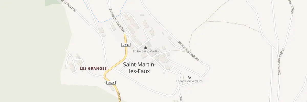 Plan du 24 Castelas à Saint-Martin-les-Eaux