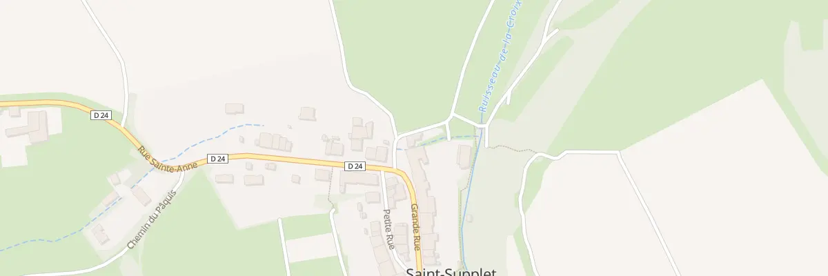 Plan du 1 Rue Sainte Anne à Saint-Supplet
