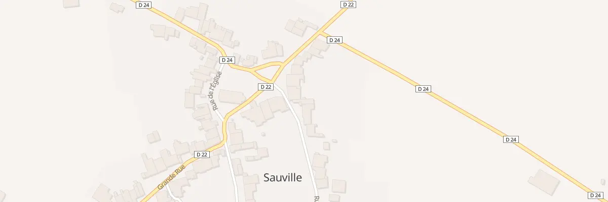 Plan du 1 Rue de la Certe à Sauville
