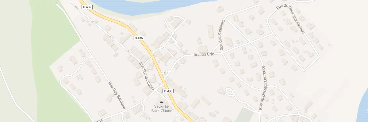 Plan du 70 Rue En Crie à Vaux-lès-Saint-Claude