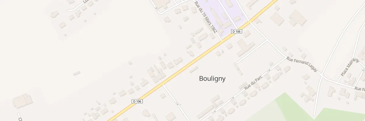 Plan du 34 Rue de la Libération à Bouligny