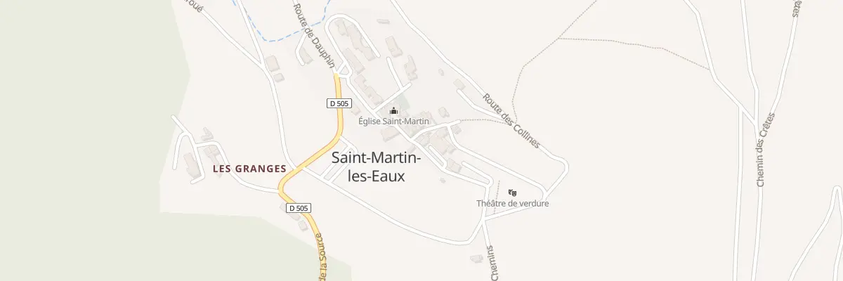 Plan du 15 Av des Tilleuls à Saint-Martin-les-Eaux