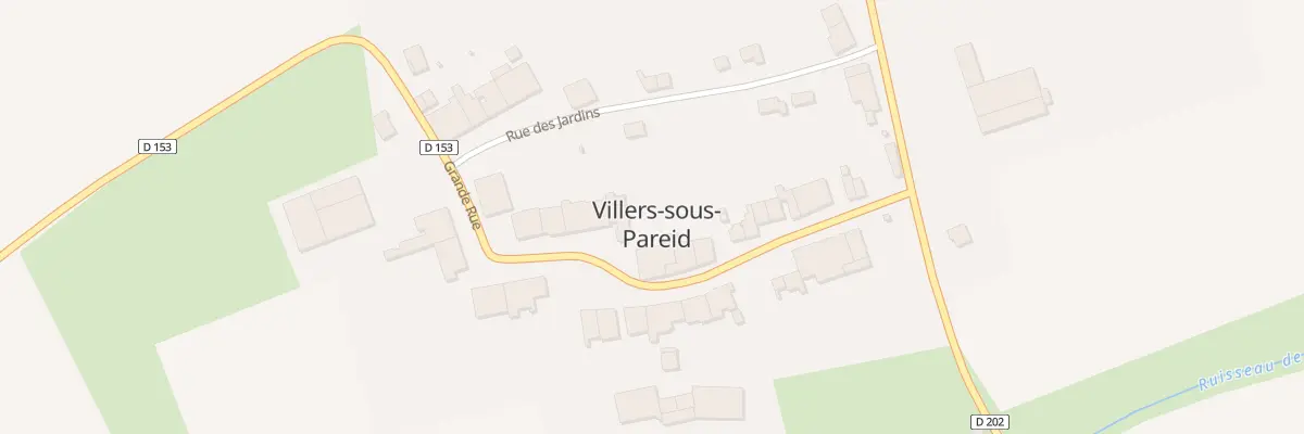 Plan du 12 Gr Grande Rue à Villers-sous-Pareid