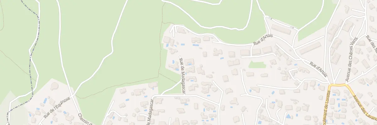 Plan du 417 Rue de Madagascar à Bandol